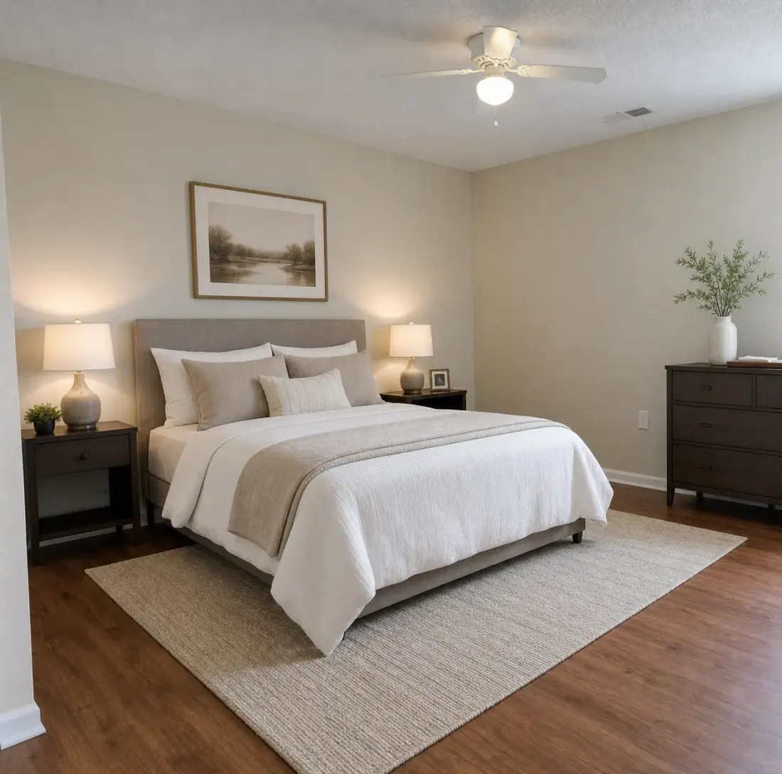 Spacious second bedroom
